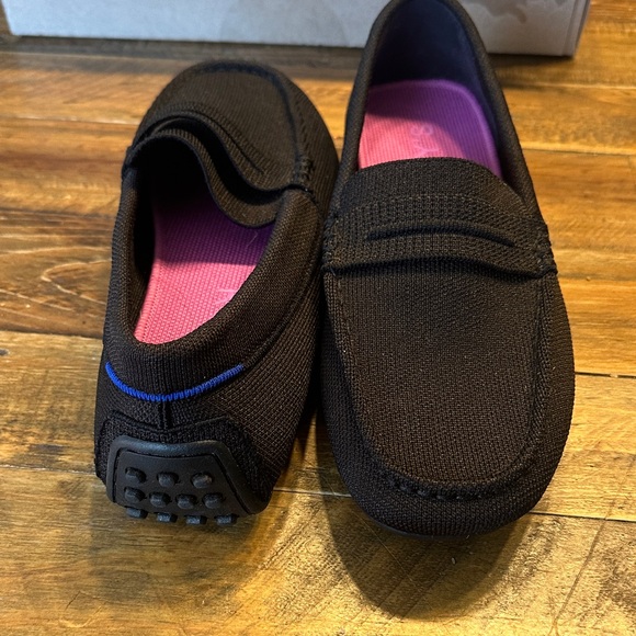 Rothy's Classic Dark Chocolate Brown Loafers - Picture 3 of 8